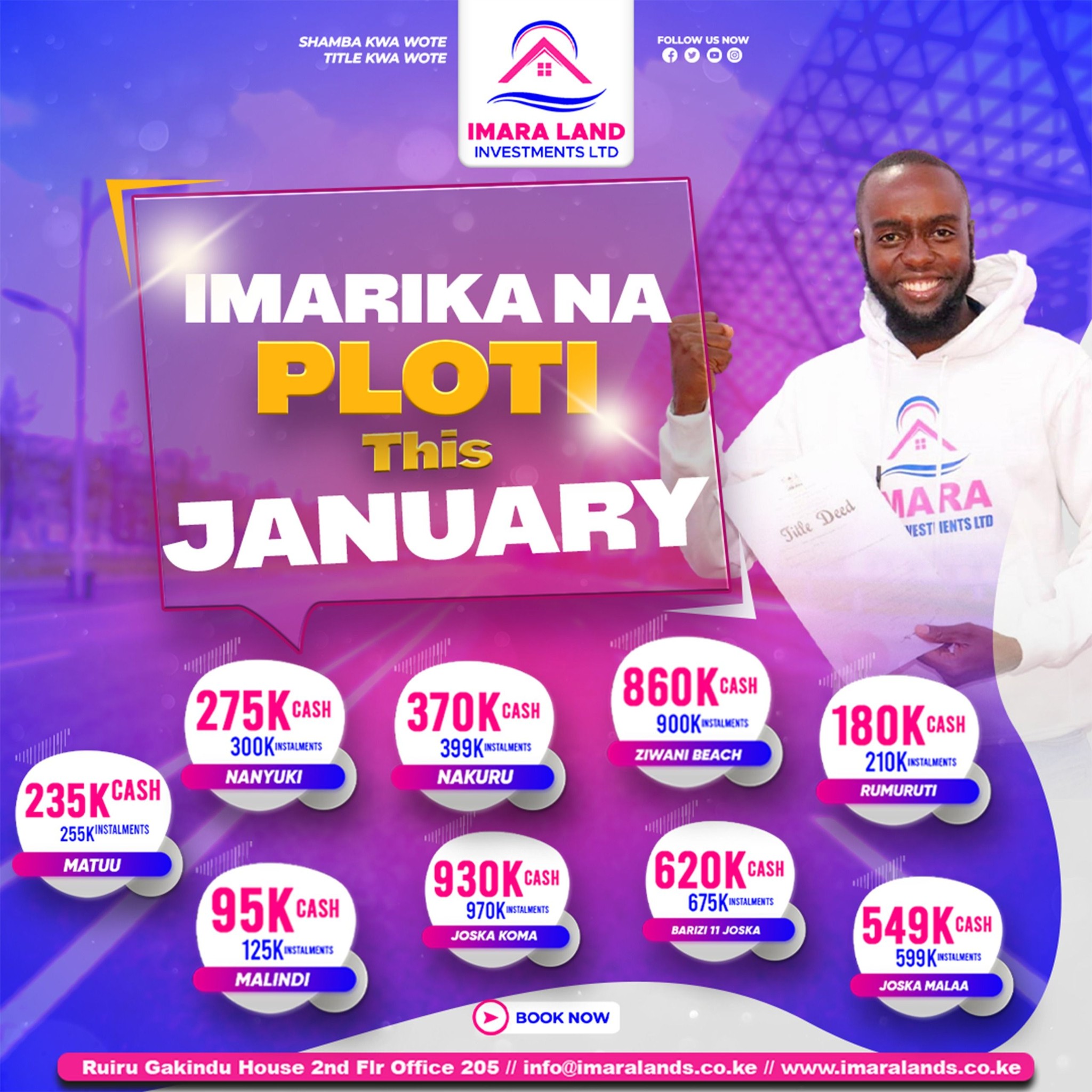 Happy New Year 2026. Imarika na Ploti this January